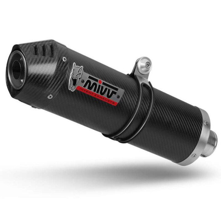 Mivv OVAL Carbon approved muffler (B.034.LEC) BMW R1250GS