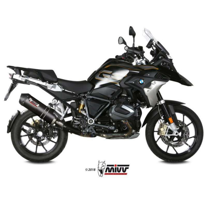 Mivv OVAL Carbon approved muffler (B.034.LEC) BMW R1250GS