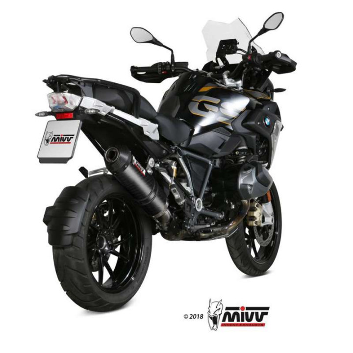 Mivv OVAL Carbon approved muffler (B.034.LEC) BMW R1250GS Mivv OVAL Carbon approved muffler (B.034.LEC) BMW R1250GS