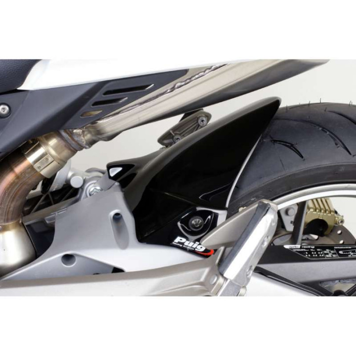 Puig black rear mudguard (4902J) Aprilia SHIVER 750 / 900
