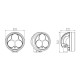 Feu additionnel DENALI D3 LED TriOptic