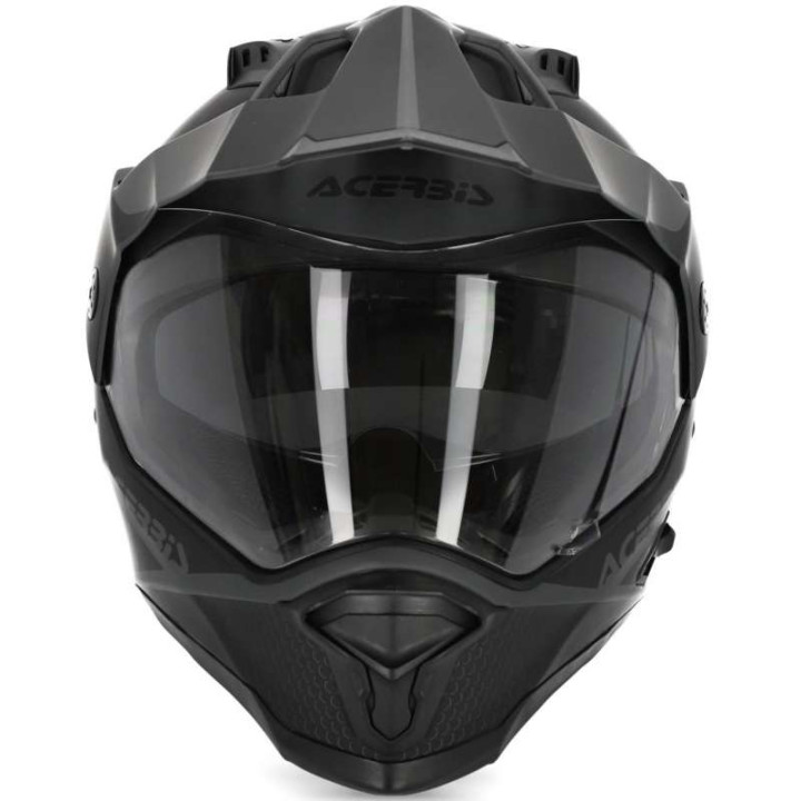 Casque moto enduro Acerbis REACTIVE GRAFFIX VTR Noir/Gris