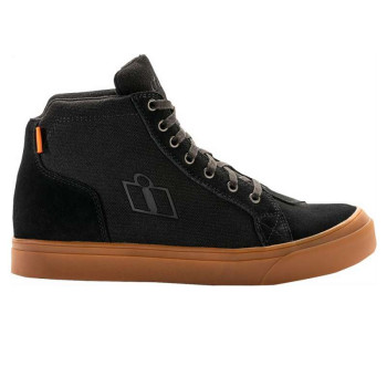 Chaussures moto Icon CARGA Noir/Marron