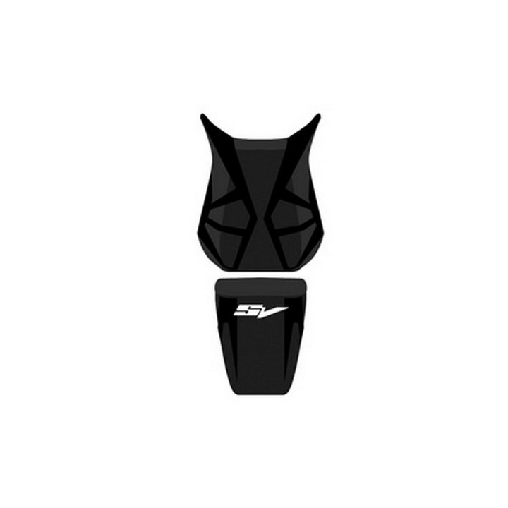 Housse de selle Bagster (2167Q) Noir/Noir Mat/Lettres Grises Claires Suzuki SV650/SV650 S 08 Housse de selle Bagster (2167Q) Noir/Noir Mat/Lettres Grises Claires Suzuki SV650/SV650 S 08