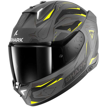 Casque moto Shark SKWAL i3 LINIK GRIS/JAUNE