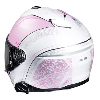 HJC I71 SERA motorcycle helmet WHITE/PINK
