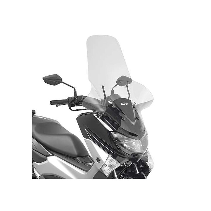 Givi 81.5cm clear bubble (2123DT+D2123KIT) Yamaha N-MAX 125