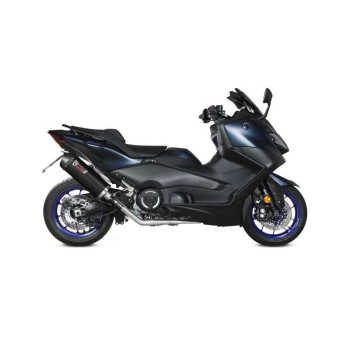 Ligne complète Mivv OVAL Inox noir (Y.073.LVC) Yamaha T-Max 560