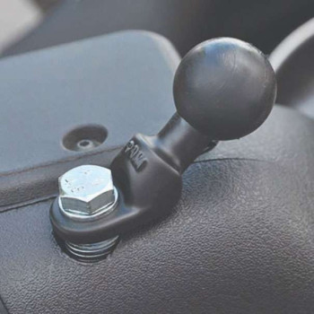 Boule RAM MOUNT patte coudée M10 - RAM-B-272U