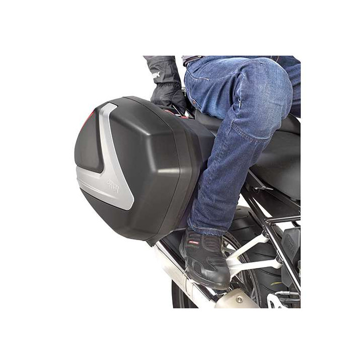 Valises moto GIVI Monokey Side V37 TECH (insert argent)