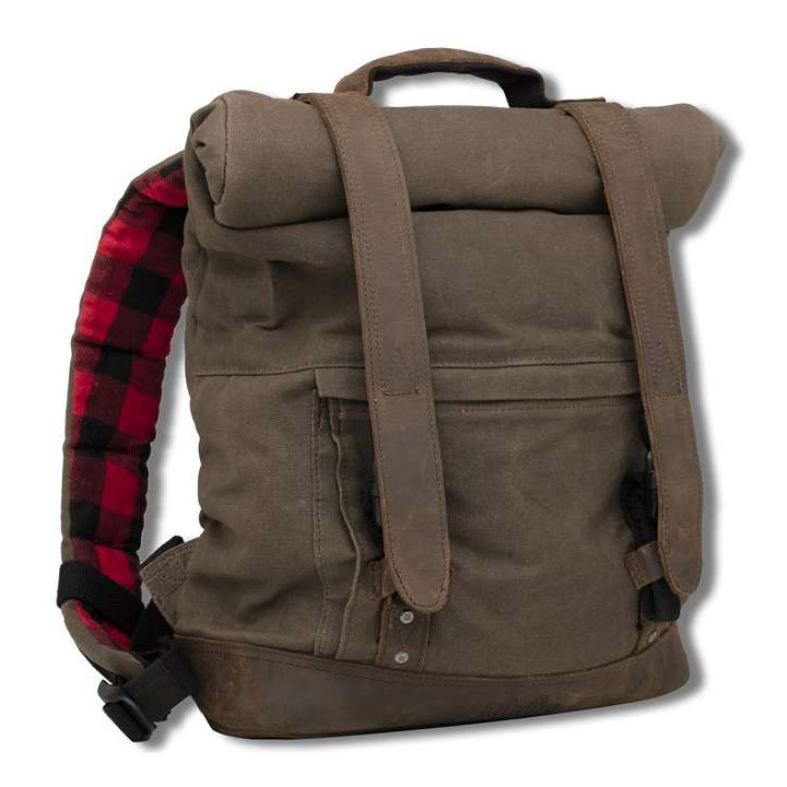 Sac à dos moto BURLY MARRON