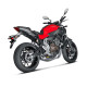 Ligne complète homologuée Akrapovic RACING Titane Yamaha MT-07 14-16