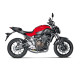 Ligne complète homologuée Akrapovic RACING Titane Yamaha MT-07 14-16