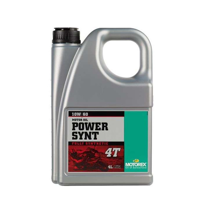 Motorex Power Synt 4T 10w60 4 liter engine oil