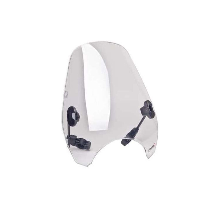 Puig CUSTOM II (0336) motorcycle windshield for round light
