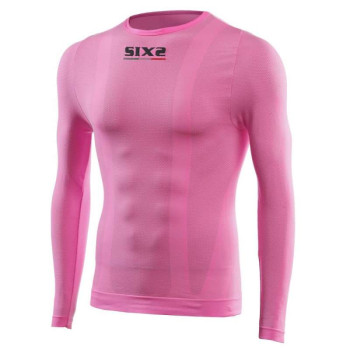 Maillot thermique moto SIXS TS2 ROSE FLUO