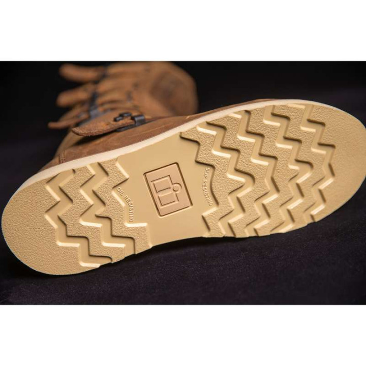 Bottes moto Icon 1000 ELSINORE 2 MARRON