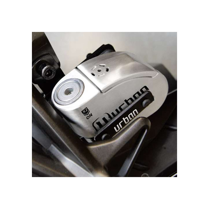 Support bloque disque moto URBAN UR14S/UR10 (tube rond/vis)