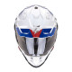 Casque moto Scorpion ADF-9000 AIR DESERT Blanc / Bleu / Rouge Casque moto Scorpion ADF-9000 AIR DESERT Blanc / Bleu / Rouge