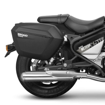Kit valises Shad SH23 + supports 3P (R0SP63IF) Royal Enfield SUPER METEOR 650