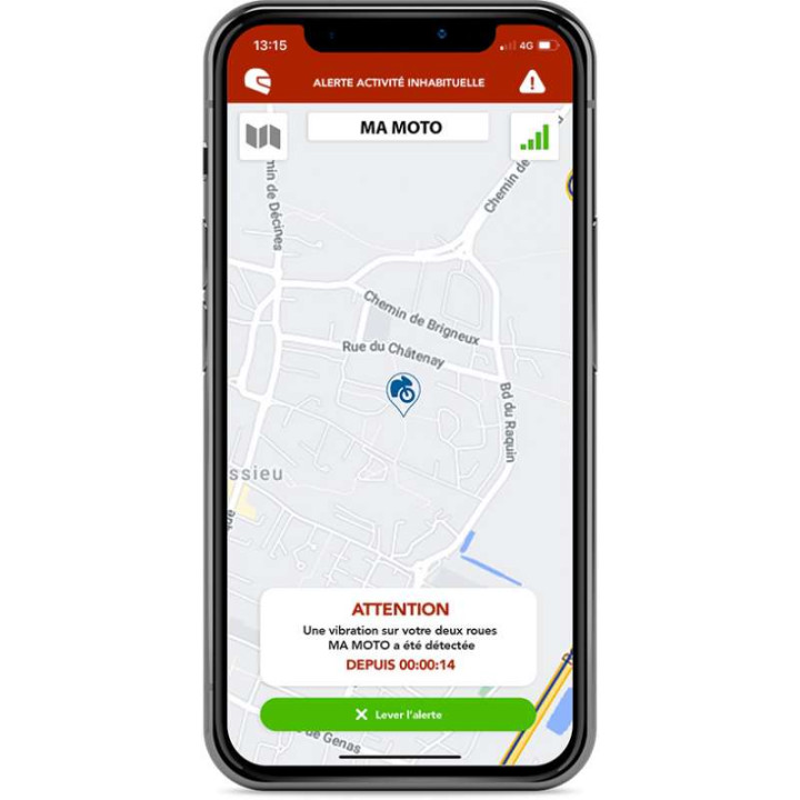 Traceur GPS moto Sentidrive SENTINELLE MINI