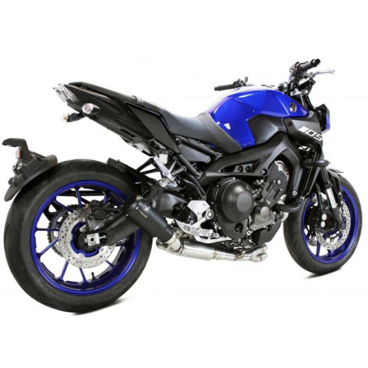 IXRACE MK2 INOX BLACK homologated complete line Yamaha MT-09 13-20