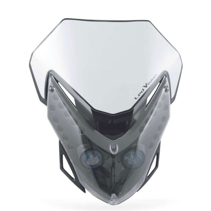 Plaque de phare avec feu Acerbis LED VISION