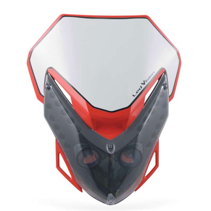 Plaque de phare avec feu Acerbis LED VISION