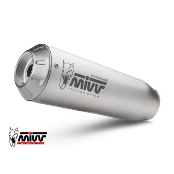 Silencieux Homologués Mivv X-M1 Titane (D.045.LC4T) Ducati Hypermotard 950/SP/RVE