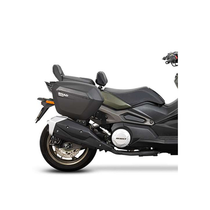 Shad SH23 suitcase kit + 3P brackets (K0CV52IF) Kymco CV3 Shad SH23 suitcase kit + 3P brackets (K0CV52IF) Kymco CV3