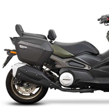 Kit valises Shad SH23 + supports 3P (K0CV52IF) Kymco CV3 Kit valises Shad SH23 + supports 3P (K0CV52IF) Kymco CV3