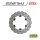 Fixed petal NG brake disc 220mm (ref. 676X)