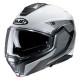 Modular motorcycle helmet HJC I100 BESTON WHITE/GREY