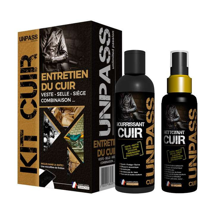 Kit entretien du cuir UNPASS