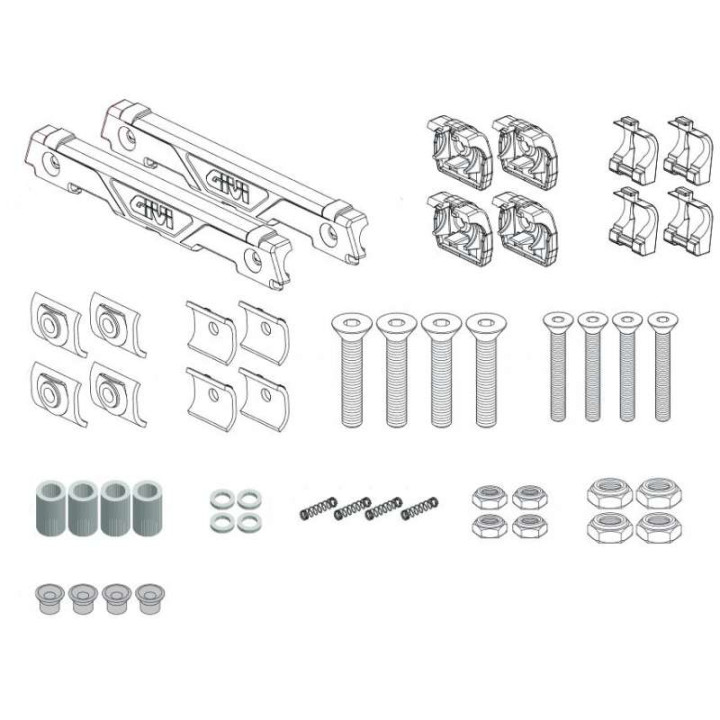 Outback Givi OFCAM adapters for PLO/PLOR brackets Outback Givi OFCAM adapters for PLO/PLOR brackets