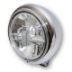 HIGHSIDER HD-STYLE 7-inch LED motorcycle headlight Type 3 Chrome