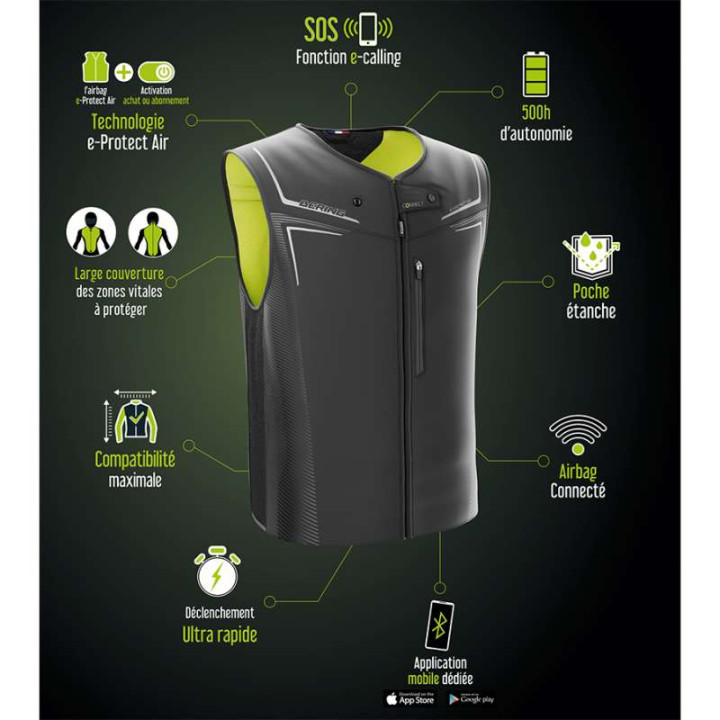 Gilet Airbag Bering E-PROTECT AIR