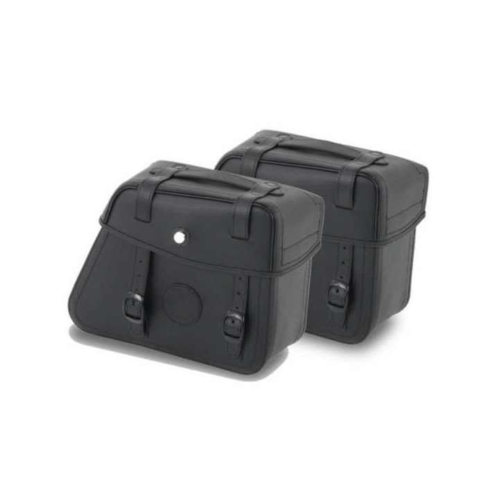 Sacoches cavalières moto cuir Hepco & Becker RUGGED 36 litres (C-BOW) Sacoches cavalières moto cuir Hepco & Becker RUGGED 36 litres (C-BOW)