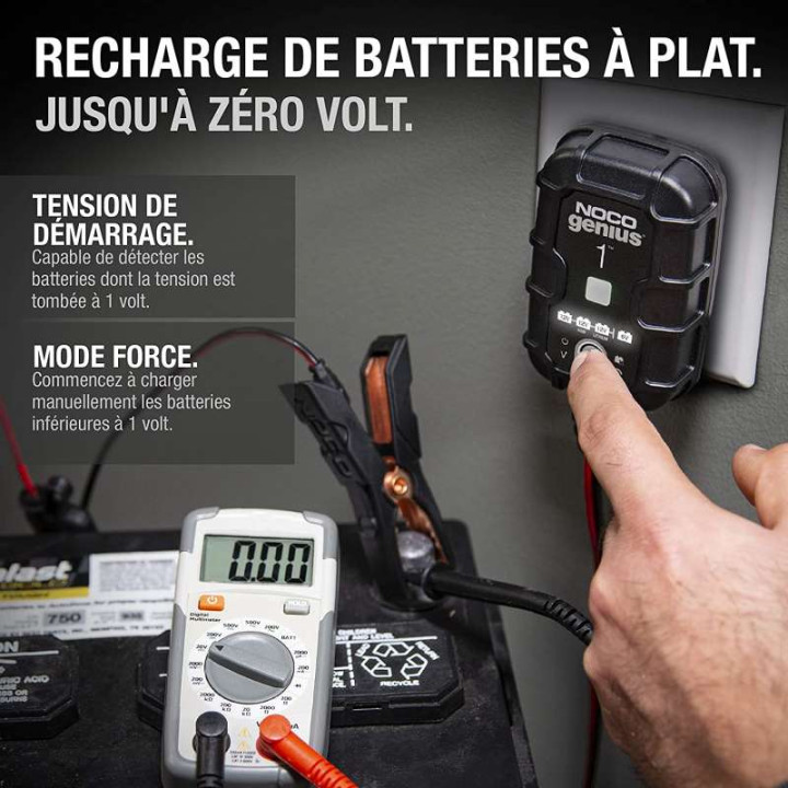 Chargeur de batterie NOCO GENIUS1EU 6/12V