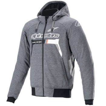 Sweat moto Alpinestars CHROME IGNITION Gris