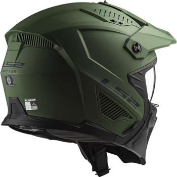 LS2 OF606 DRIFTER helmet Matt green 22.06