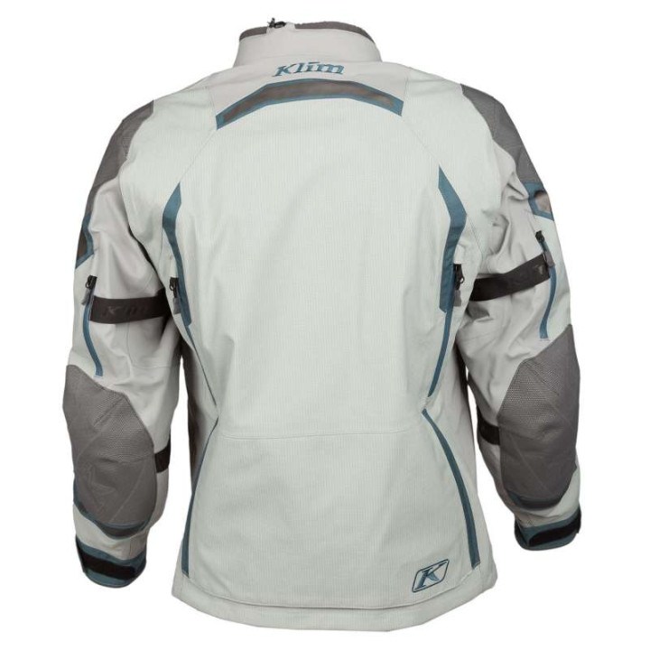 Motorcycle jacket Klim BADLANDS PRO A3 2023 Grey/Blue