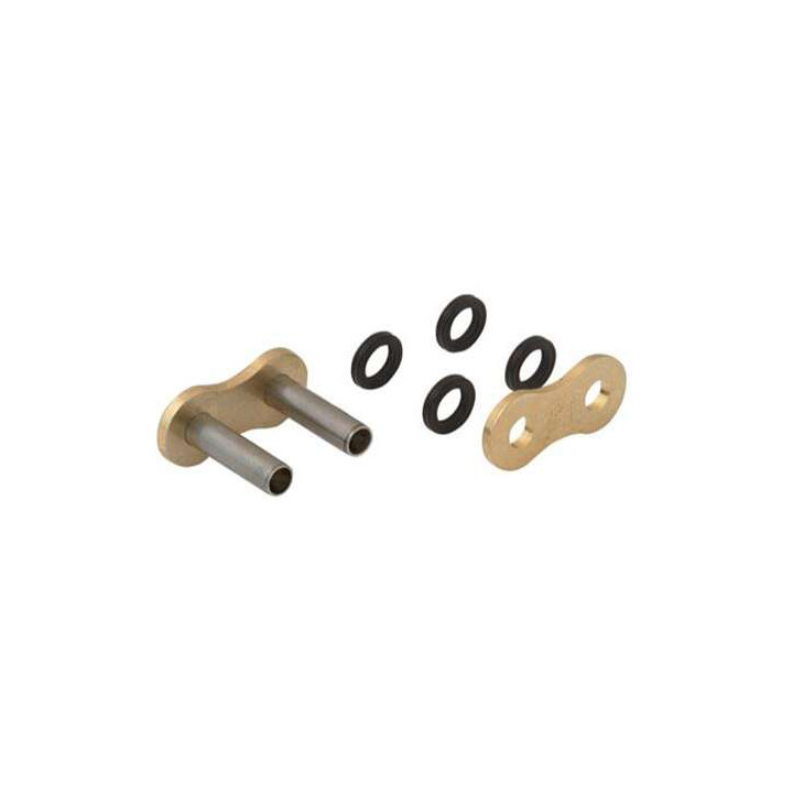 Hollow pin rivet attachment for AFAM 520 XLR2 chain