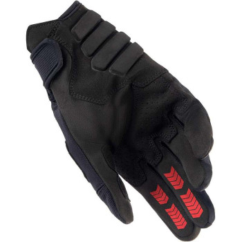 Gants cross Alpinestars TECHDURA Noir/Rouge