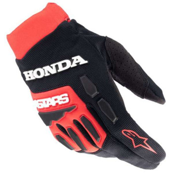 Gants cross Alpinestars Honda FULL BORE Rouge/Noir Gants cross Alpinestars Honda FULL BORE Rouge/Noir