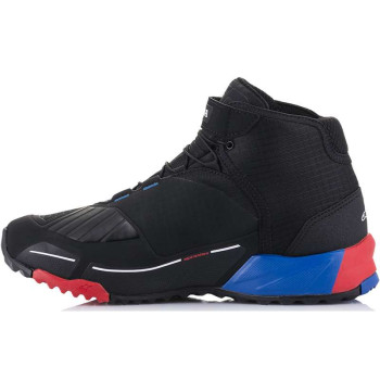 Baskets moto Alpinestars Honda CR-X Drystar Noir/Rouge/Bleu
