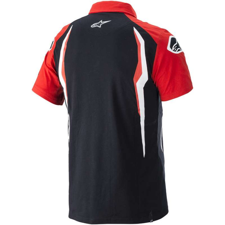 Polo Alpinestars HONDA Noir/Rouge