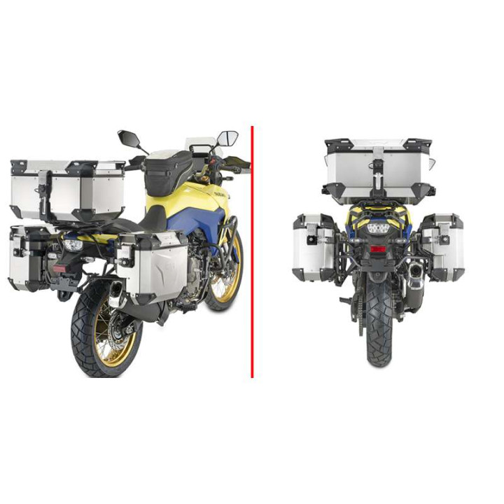 Support valises Givi MONOKEY CAM-SIDE (PLOS3125CAM) V-STROM 800 DE