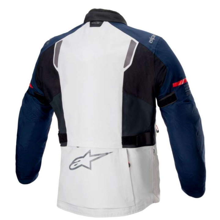 Alpinestars ST-7 2L GORE-TEX Ice Gray Dark Blue motorcycle jacket