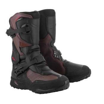 Bottes moto Alpinestars XT-8 GORE TEX Noir/Marron